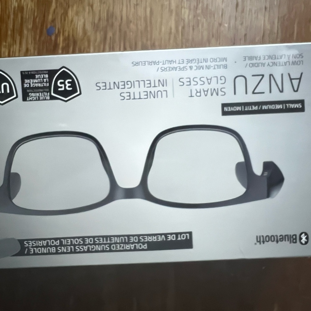 NIB Razer Anzu Smart Glasses Rectangle/Small - Picture 4 of 6